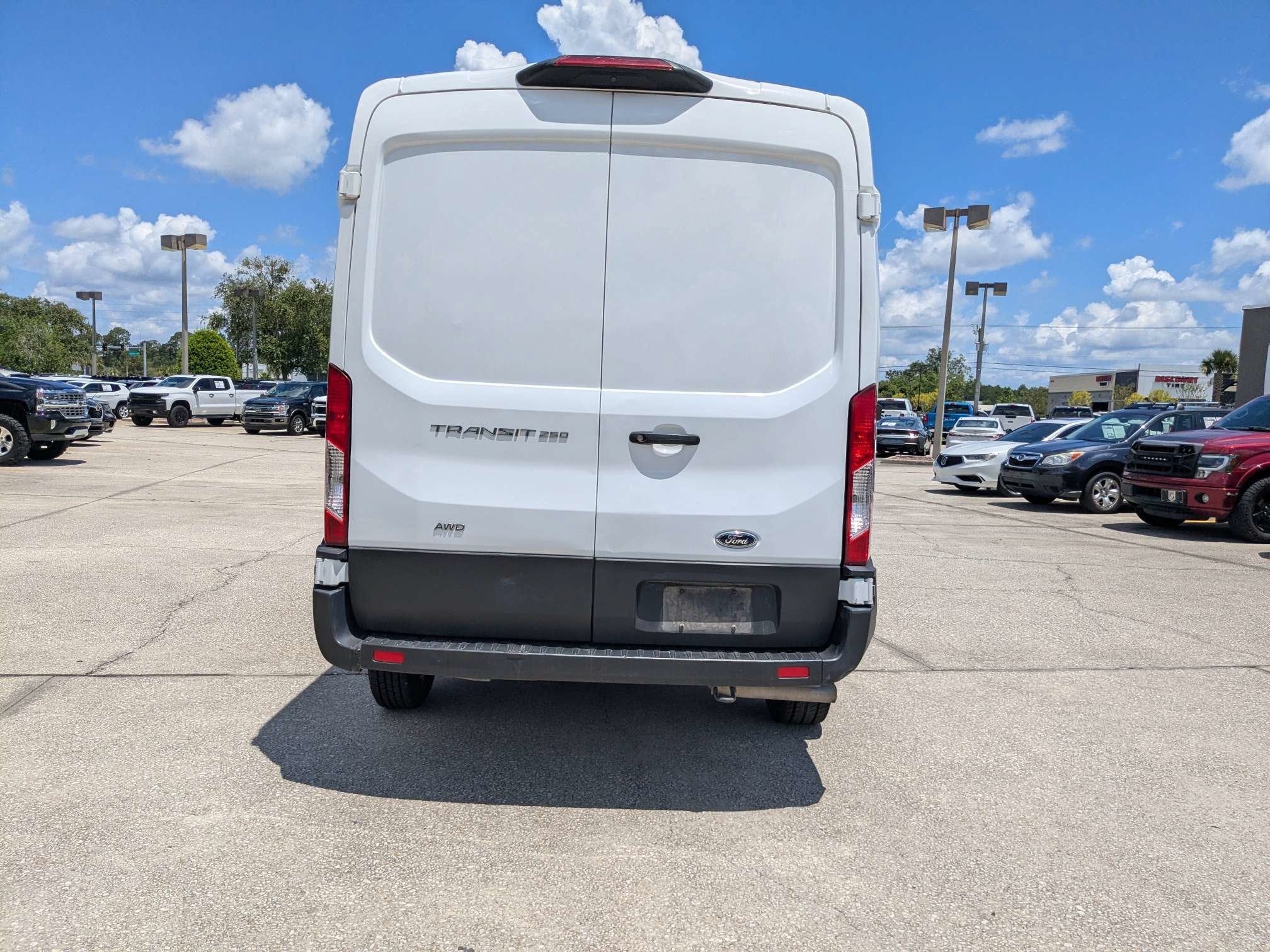 2023 Ford Transit Cargo Van T-250 130" Med Rf 9070 GVWR AWD
