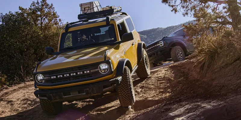 Yellow Ford Bronco Yulee FL Paul Clark Ford, Inc.
